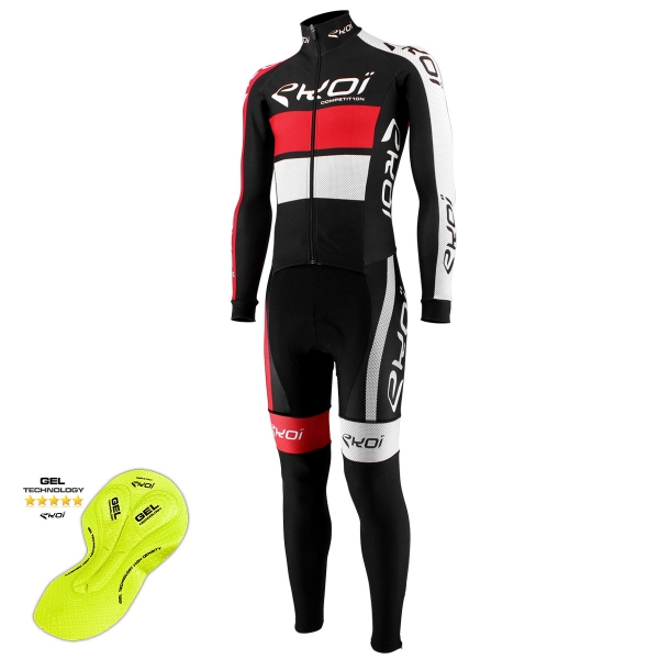 heldragt vinter EKOI GEL AERO Comp10 Sort/Rød heldragt vinter EKOI GEL AERO Comp10 Sort/Rød